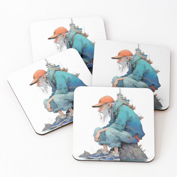 Item preview, old man master of ocean designed and sold by aliraweb.