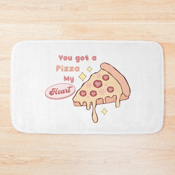 Item preview, You-Got-Pizza-My-Heart -  valentine retro design designed and sold by Dominika Farkašová.
