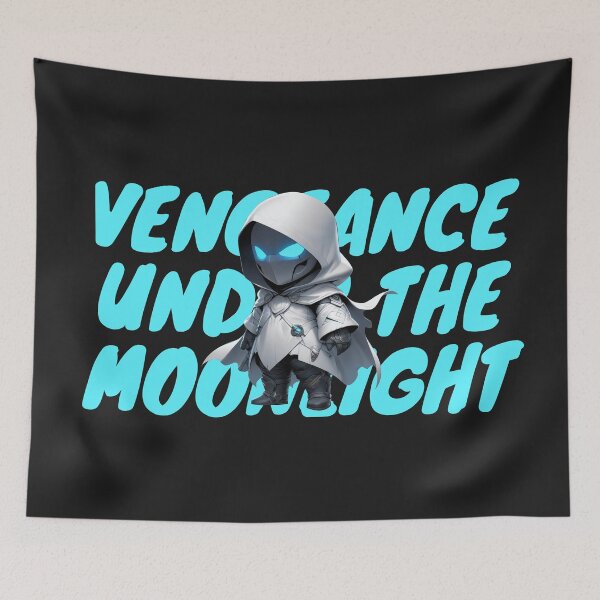Aperçu de l'œuvre Citation mignonne de Moon Knight - Marvel Rivals créée et vendue par Visual Stimulus.