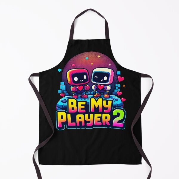 Item preview, Be My Player 2 - Retro Valentine's Day Robot Design by LaLi Designs designed and sold by LaLi-Designs.