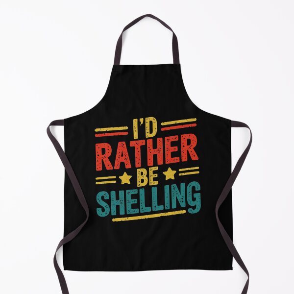 Item preview, I'd Rather Be Shelling. Beachcombing Sea Shell Collecting designed and sold by luannsemmsobre.
