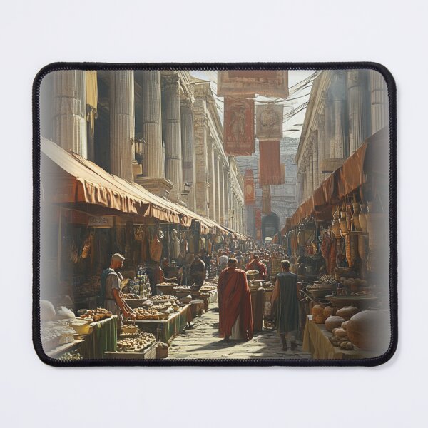 Item preview, Bustling Ancient Roman Marketplace designed and sold by Growntor.