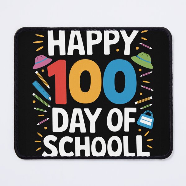 Item preview, Happy 100 day of schooll , designed and sold by ColorfulWilson.