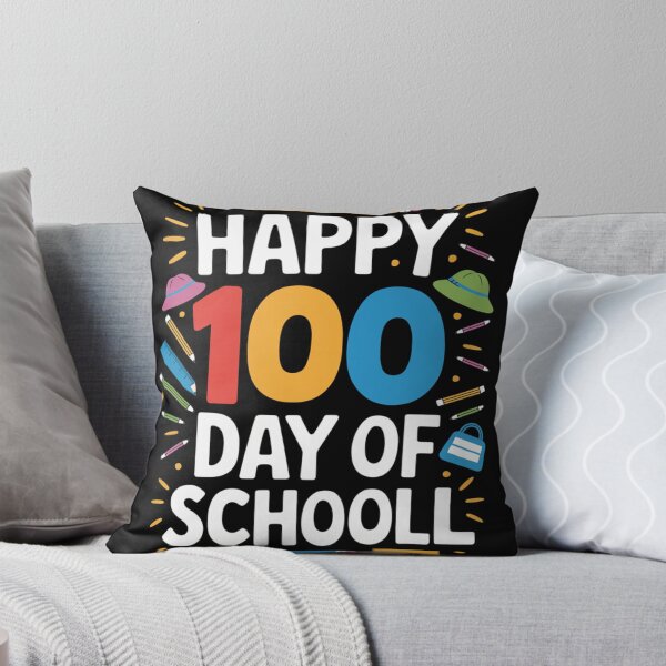 Item preview, Happy 100 day of schooll , designed and sold by ColorfulWilson.