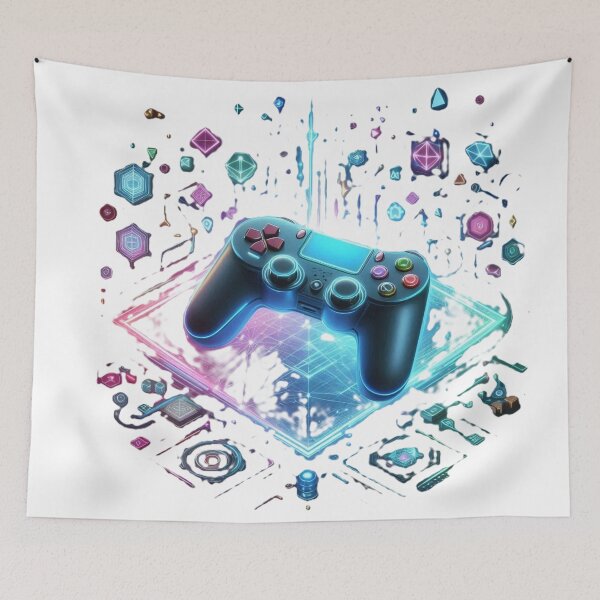 Item preview, Gamepad graphic art designed and sold by MindsAtelier.