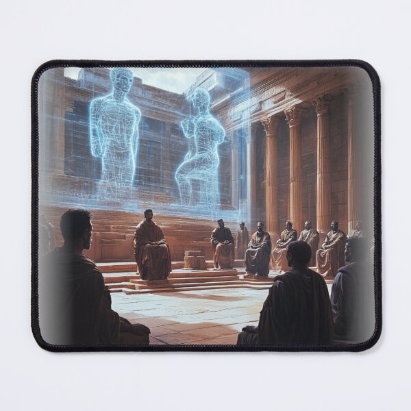 Item preview, Holographic Statues in Roman Council Hall designed and sold by Growntor.