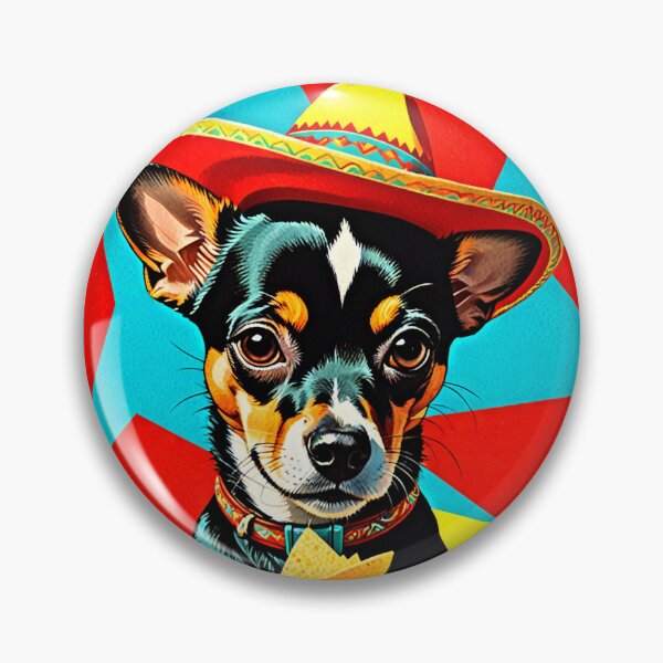 Item preview, Retro Colorido Yo Quiero Taco Bell Chihuahua Taco Bell Perro designed and sold by Earth Nature Creations.
