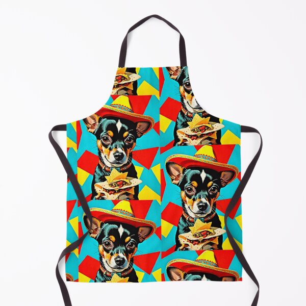 Item preview, Retro Colorful Yo Quiero Taco Bell Chihuahua Taco Bell Dog designed and sold by Earth Nature Creations.