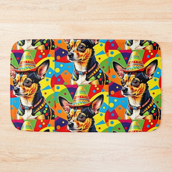 Item preview, Pop Art Colorful Yo Quiero Taco Bell Chihuahua Taco Bell Dog  designed and sold by Earth Nature Creations.