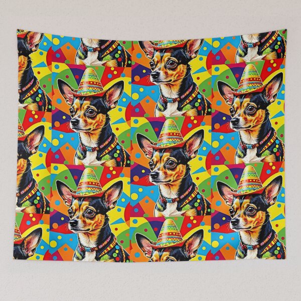 Item preview, Pop Art Colorful Yo Quiero Taco Bell Chihuahua Taco Bell Dog  designed and sold by Earth Nature Creations.