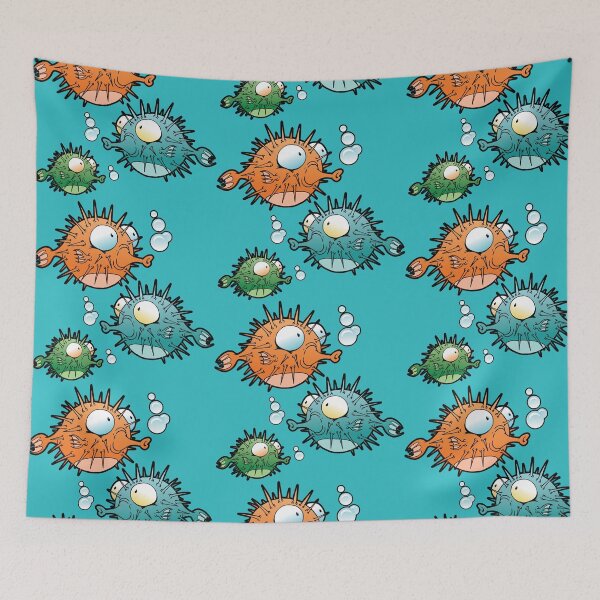 Item preview, Puffer Fish! designed and sold by artwork-a-go-go.