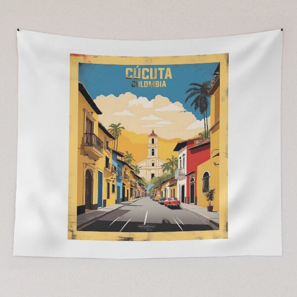 Item preview, Cucuta Colombia Retro Vintage Poster Tourism  designed and sold by TravelersGems.