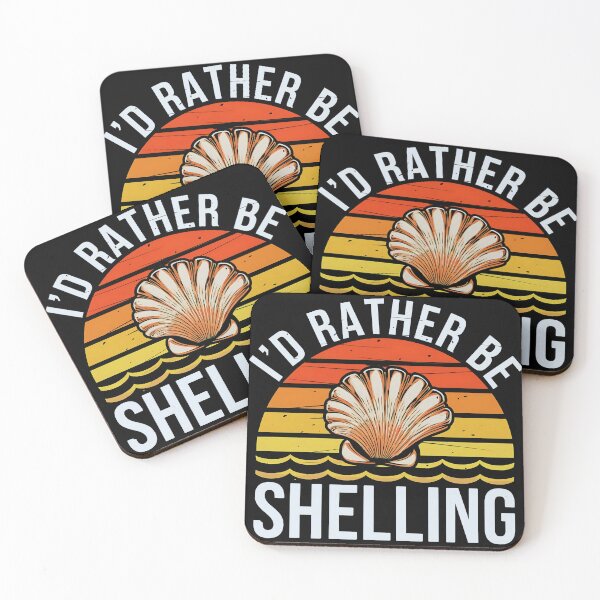 Item preview, I'd Rather Be Shelling - Seashell designed and sold by luannsemmsobre.