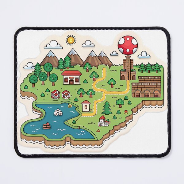 Item preview, Iconic Game Map Design designed and sold by FluffyPeels.