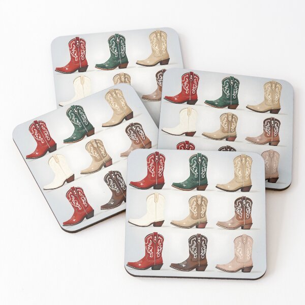 Item preview, Cowboy Boots Allover Print designed and sold by duskwood-design.