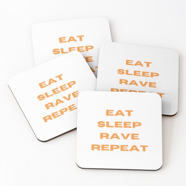 Item preview, Eat Sleep Rave Repeat designed and sold by Mcclavicle.