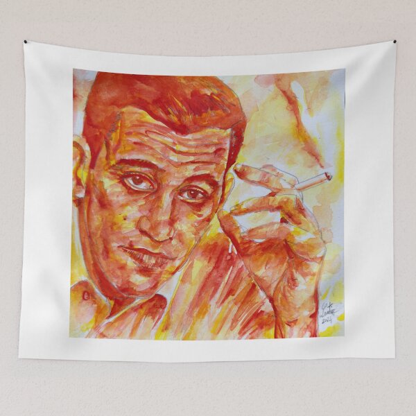 Item preview, J. D. SALINGER watercolor portrait .2 designed and sold by lautir.