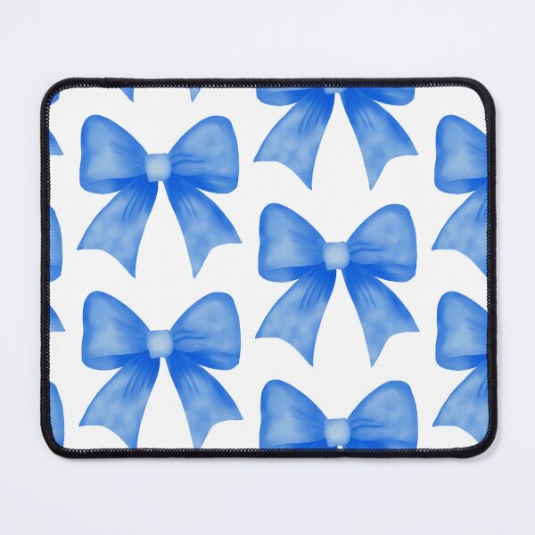 Item preview, Blue watercolor bow designed and sold by Coastal Garden Design Studio.