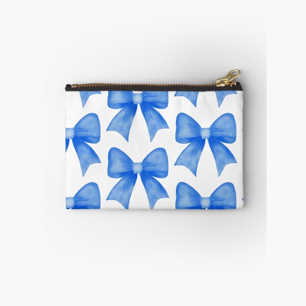 Item preview, Blue watercolor bow designed and sold by Coastal Garden Design Studio.
