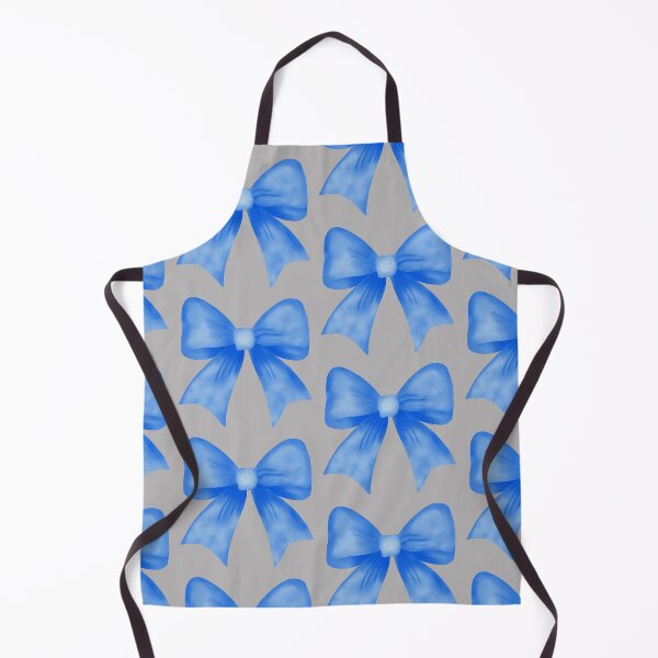 Item preview, Blue watercolor bow designed and sold by Coastal Garden Design Studio.
