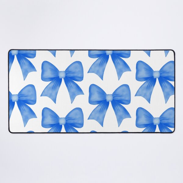 Item preview, Blue watercolor bow designed and sold by Coastal Garden Design Studio.