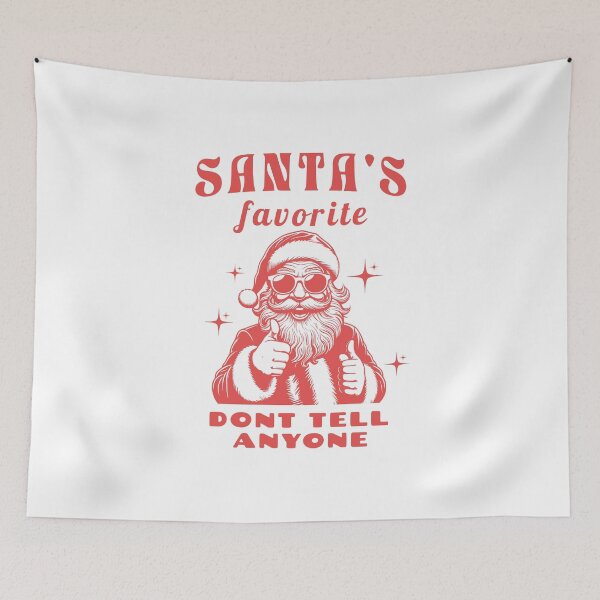Item preview, Santa's Favourite (Don't Tell Anyone) designed and sold by munochill.