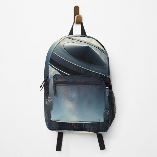 Item preview, Black UFO Above City designed and sold by Marcicev-Bojan.