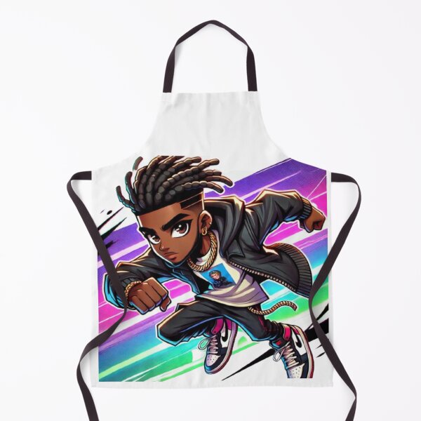 Item preview, Black Anime Hero designed and sold by MomentsbyMo.