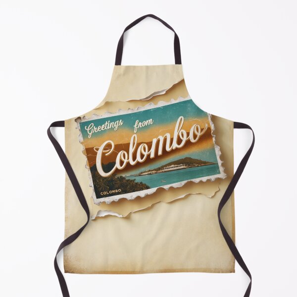 Item preview, Greetings from Colombo Sri Lanka Vintage Travel Retro Postcard Design designed and sold by TravelPostcardGems.