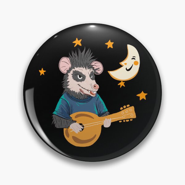 Item preview,  Funny Opossum Playing Banjo designed and sold by box-artshop.
