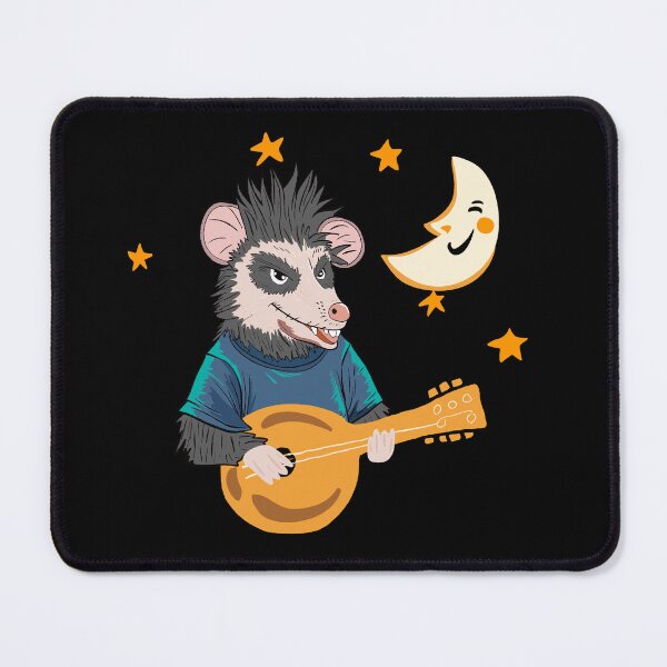 Item preview, Funny Opossum Playing Banjo designed and sold by box-artshop.
