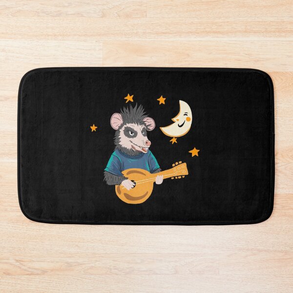 Item preview,  Funny Opossum Playing Banjo designed and sold by box-artshop.