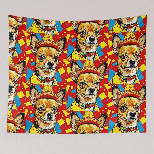 Item preview, Cute Colorful Yo Quiero Taco Bell Chihuahua Taco Bell Dog  designed and sold by Earth Nature Creations.