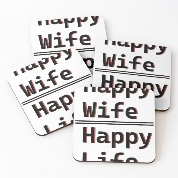 Item preview, Happy Wife Happy Life designed and sold by ChristopherDD.