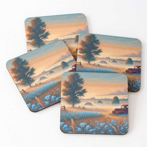 Item preview, Wildflower Field at Dawn designed and sold by DerickBatista30.