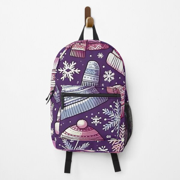 Item preview, Cozy Winter Vibes - Snowflakes & Beanies designed and sold by Haji Kamora.