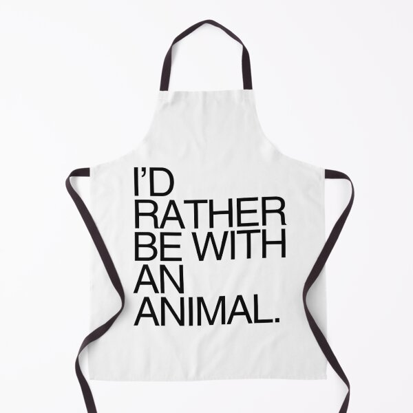 Item preview, I'd Rather Be With an Animal designed and sold by Starving  Artist.