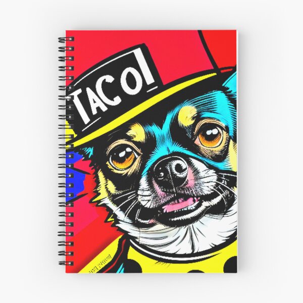 Item preview, Taco the Cute Colorful Yo Quiero Taco Bell Chihuahua Taco Bell Dog  designed and sold by Earth Nature Creations.