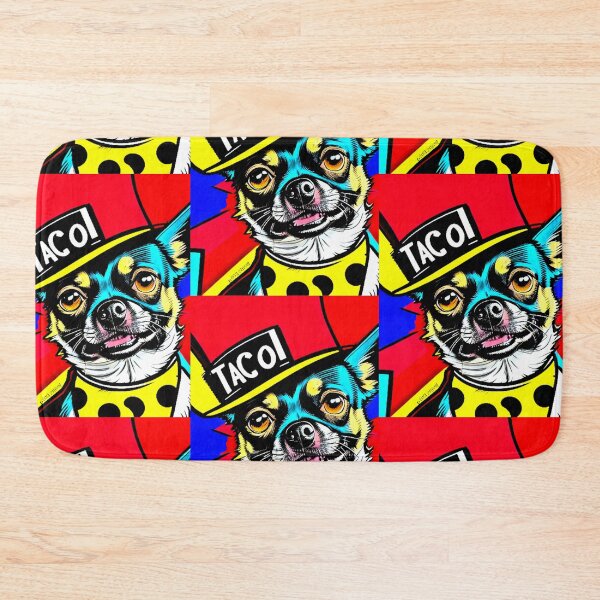 Item preview, Taco the Cute Colorful Yo Quiero Taco Bell Chihuahua Taco Bell Dog  designed and sold by Earth Nature Creations.