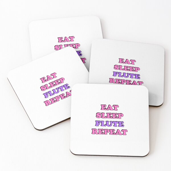 Item preview, Eat Sleep Flute Repeat    designed and sold by Inspirationmotivation.