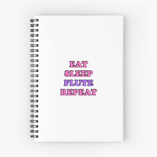 Item preview, Eat Sleep Flute Repeat    designed and sold by Inspirationmotivation.