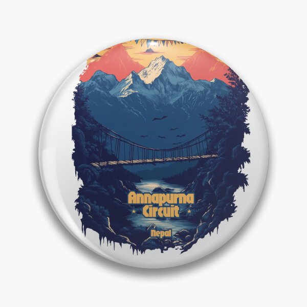 Item preview, Annapurna Circuit - Nepal | Iconic Trails and Peaks Series designed and sold by WanderUpNorth.