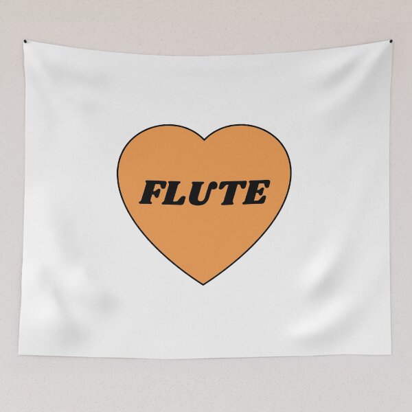 Item preview, I love flute - flute player musician - flute girl designed and sold by Inspirationmotivation.