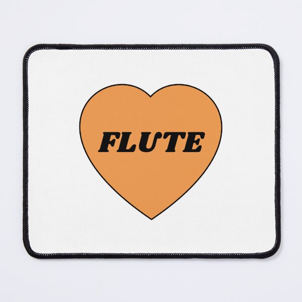 Item preview, I love flute - flute player musician - flute girl designed and sold by Inspirationmotivation.