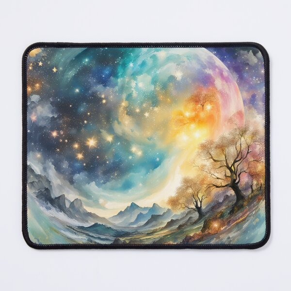 Item preview, colorful dream landscape designed and sold by dedoma.