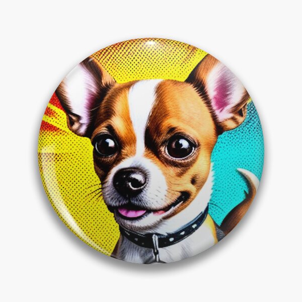 Item preview, Cute Colorful Chihuahua Dog  designed and sold by Earth Nature Creations.