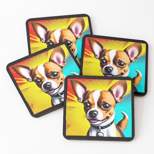 Item preview, Cute Colorful Chihuahua Dog  designed and sold by Earth Nature Creations.