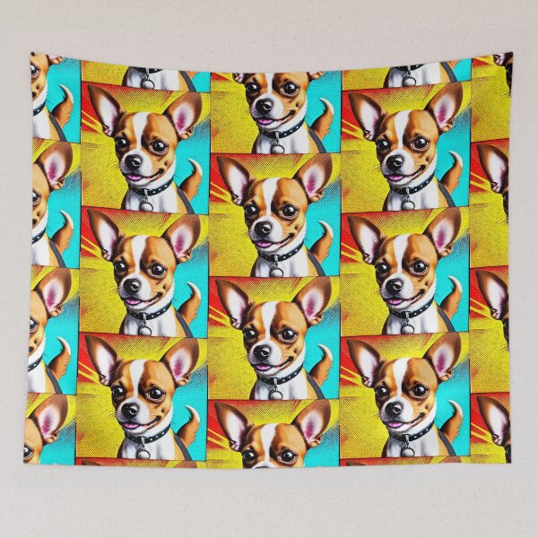 Item preview, Cute Colorful Chihuahua Dog  designed and sold by Earth Nature Creations.