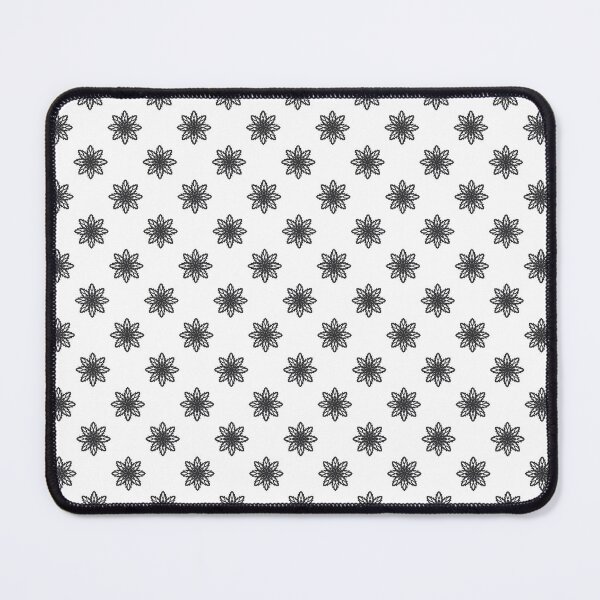 Item preview, Pattern of black snowflakes "Inspiration" designed and sold by Cherevan.