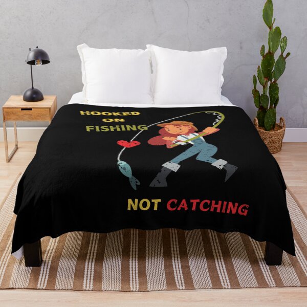 Item preview, Hooked on fishing, not catching designed and sold by Tiszert.